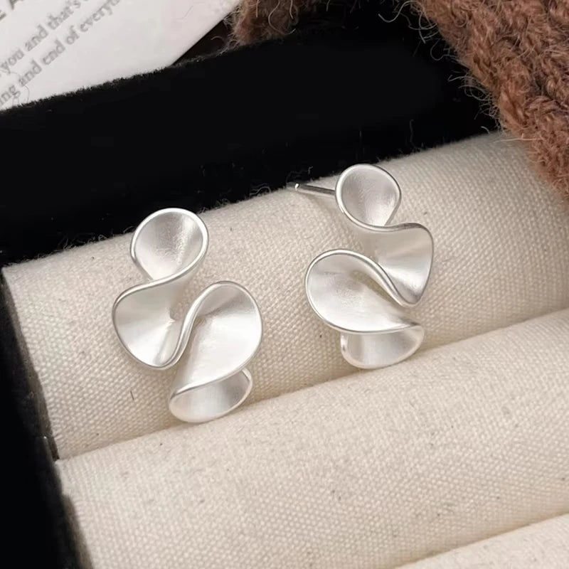 Twisted Flower Stud